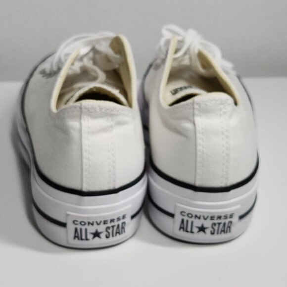 Converse All Star Sneakers Women's Size 7 White - Picture 3 of 9
